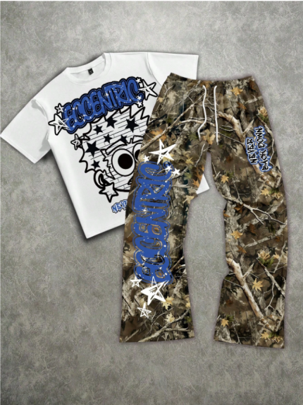 ست تیشرت و شلوار مردانه مناسب استایل خیابانی و راحتی